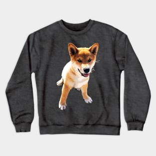 Shiba Inu Puppy Dog Crewneck Sweatshirt